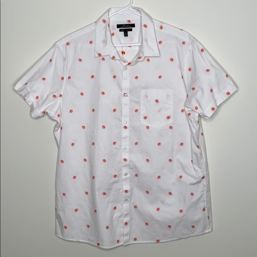 Mark Anthony short sleeve shirt mens XL NWOT